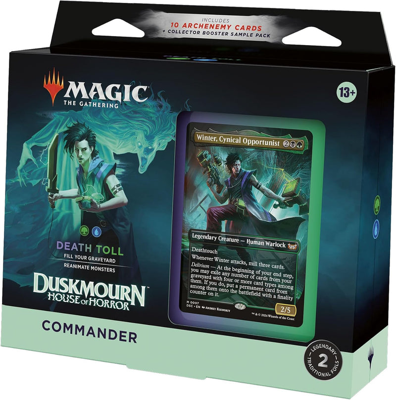 Magic The Gathering: Duskmourn House of Horror Commander Deck