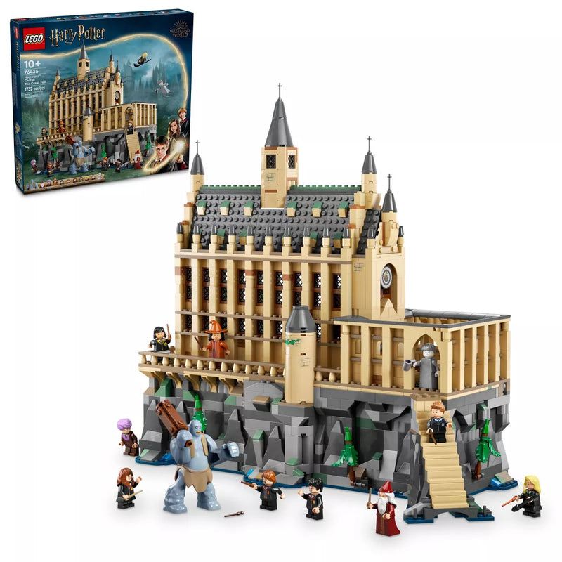 LEGO Harry Potter Hogwarts Castle: The Great Hall Building Toy 76435